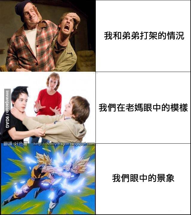 哥哥和弟弟打架！媽媽眼中和他們眼中的差別！