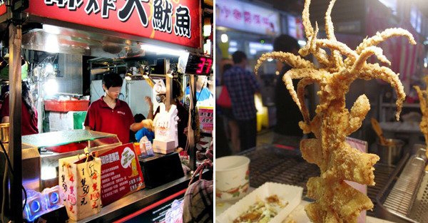 夜市買炸魷魚聽到大陸客與店員驚人的對話！台灣店員竟然說出「這種話」大陸客應該當場傻眼了吧！