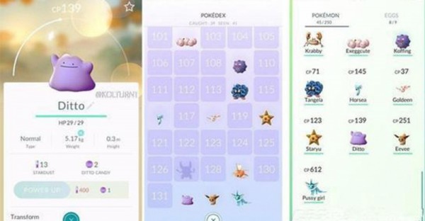 注意！《PokemonGO》百變怪獲得方法！開發商第一次給出解答啊！