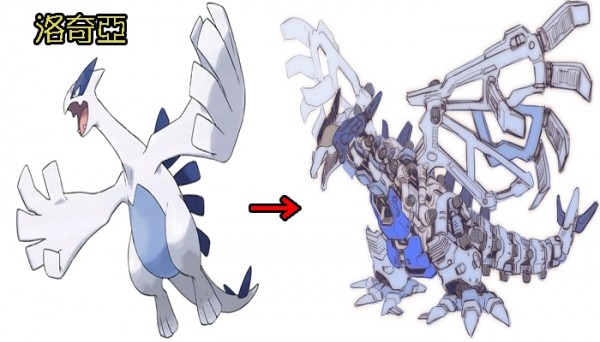 韓國繪師將２７隻寶可夢「機械化」，結果鯉魚王一改蠢樣，直接超帥氣進化！第4 伊布根本完全認不出來了...