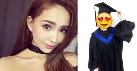 昆凌PO出學士照祝福畢業生，結果超萌模樣網友驚呼這才是「最美女大生」！
