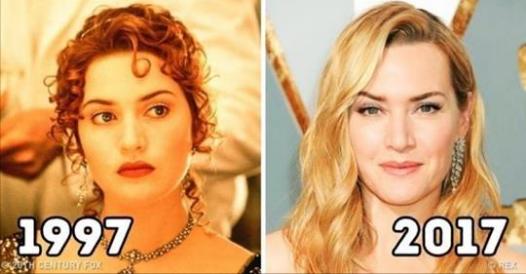 「鐵達尼號」的演員們20年後現在長這樣，「蘿絲」未婚夫頭髮不見變成光頭了！